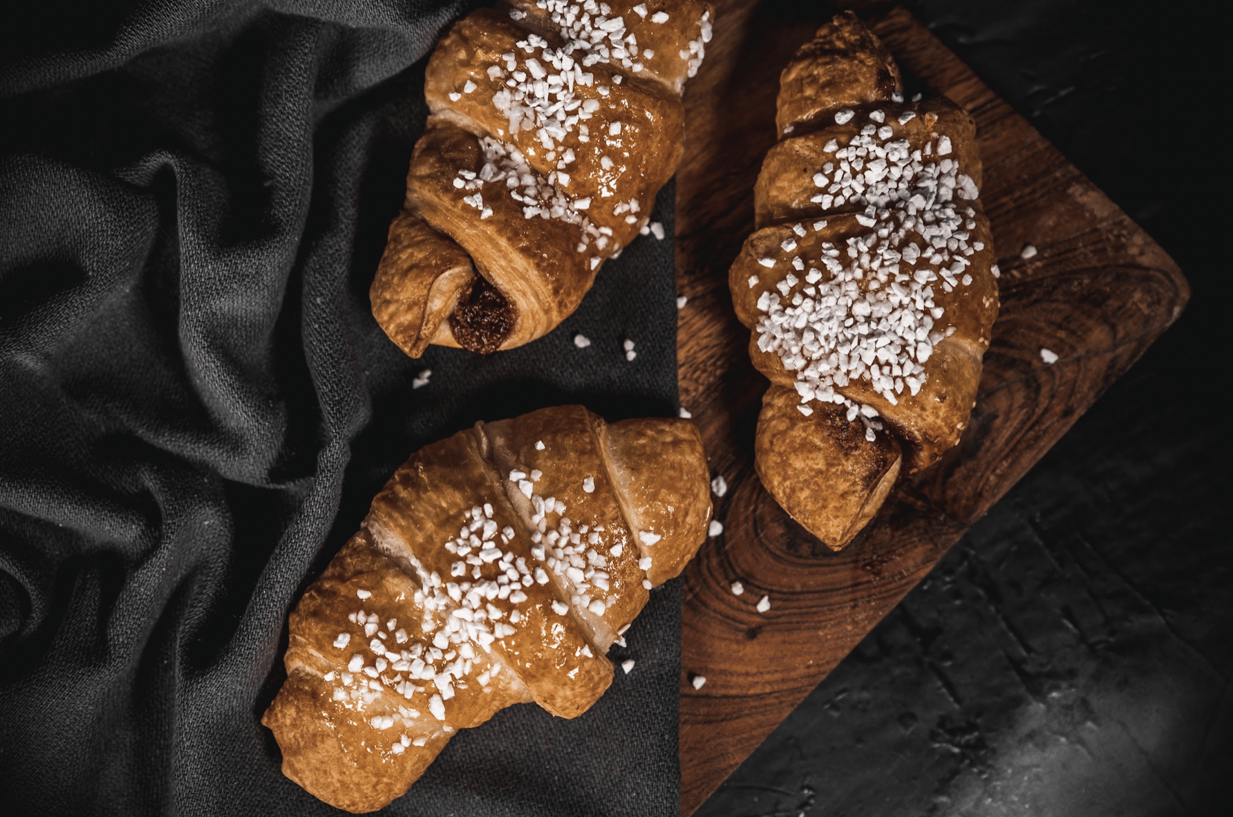 Málnás croissant